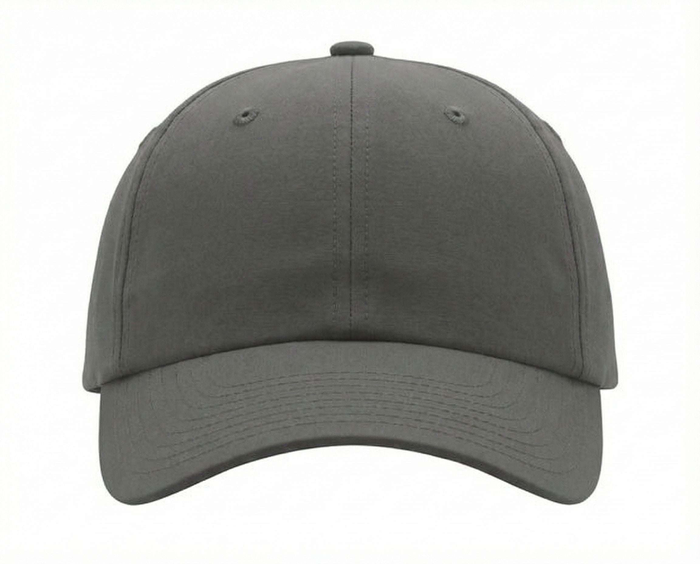 Charcoal gray performance golf cap for groomsmen, ideal wedding gift for the course or casual wear