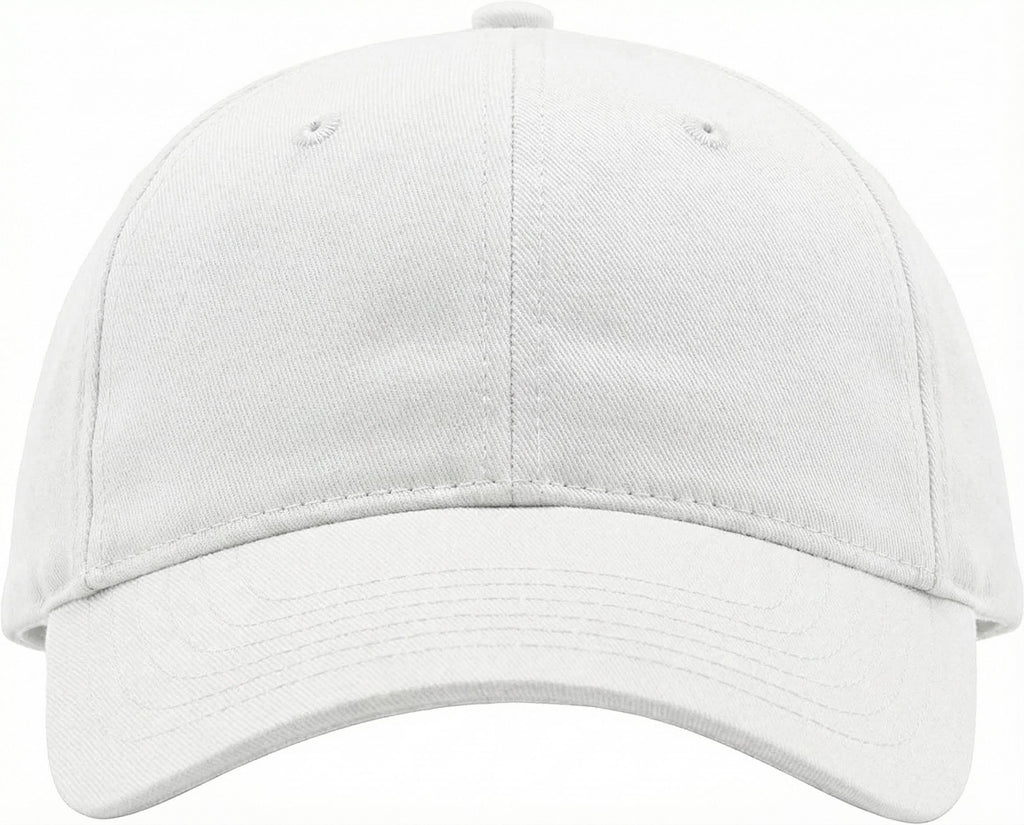 White performance golf cap for groomsmen gift, ideal for on-course wear and everyday use